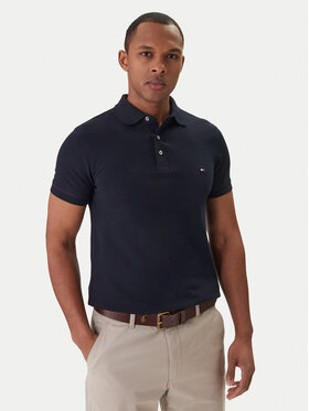 Tommy Hilfiger Tommy Hilfiger Polokošeľa 1985 MW0MW17771 Tmavomodrá Slim Fit