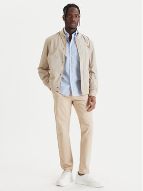 Tommy Hilfiger Tommy Hilfiger Μπόμπερ μπουφάν MW0MW36665 Μπεζ Regular Fit