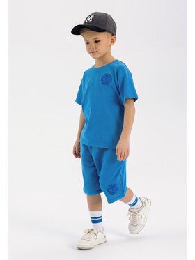 minoti minoti T-Shirt 23fleece107 Niebieski Regular Fit