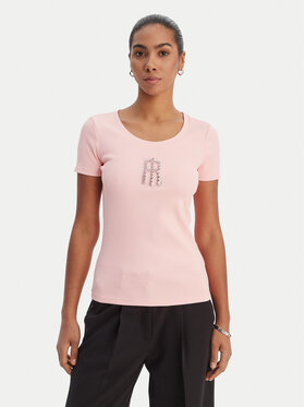 Fracomina Fracomina Тишърт FP26ST3001J42701 Коралов Slim Fit