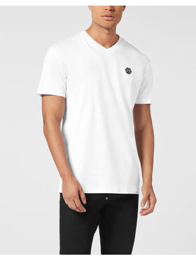 PHILIPP PLEIN PHILIPP PLEIN Tričko 26259 Biela Regular Fit