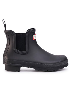 Hunter Hunter Cizme de cauciuc Original Chelsea WFS2078RMA Negru