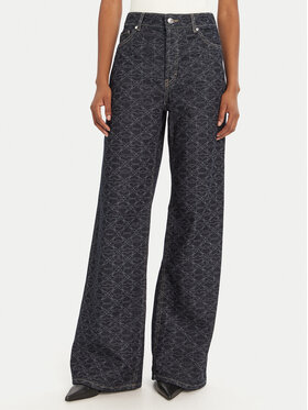 HUGO HUGO Jeansy 50541522 Granatowy Wide Leg