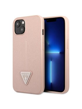 Guess Guess Etui na telefon iPhone 13 Mini Różowy
