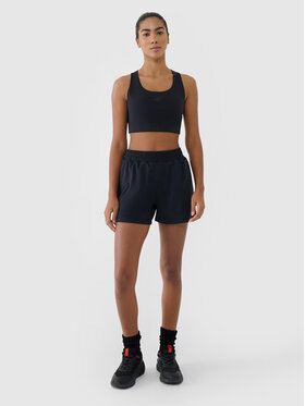4F 4F Szorty sportowe 4FWMM00TFSHF1309-20S Czarny Regular Fit
