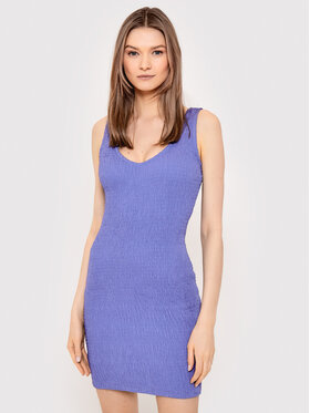Brave Soul Brave Soul Ежедневна рокля LDRJ-544ANDERS Виолетов Slim Fit