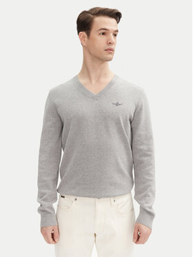 Aeronautica Militare Aeronautica Militare Sweater 251MA1504L506 Szürke Regular Fit
