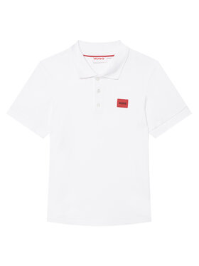 HUGO HUGO Polokošeľa G01186 S Biela Regular Fit