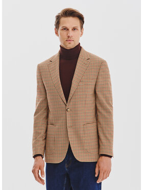 Pako Lorente Pako Lorente Marynarka P25WF-3X-027 Brązowy Slim Fit