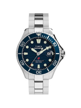 Timex Timex Zegarek TW2W81900 Srebrny