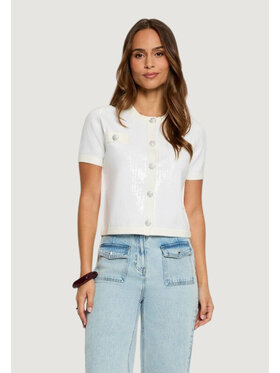 Morgan De Toi Morgan De Toi Maglione 251-MSEKIN Bianco Casual Fit