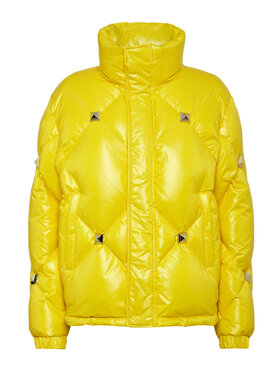 PHILIPP PLEIN PHILIPP PLEIN Vatovaná bunda 13641 Žltá Regular Fit
