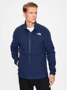 The North Face The North Face Polar M 100 Glacier Full Zip - EuNF0A855X8K21 Granatowy Regular Fit