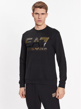 EA7 Emporio Armani EA7 Emporio Armani Majica dugih rukava 3RPM12 PJLSZ 0208 Crna Regular Fit