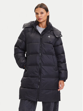 Calvin Klein Jeans Calvin Klein Jeans Pehelykabát Essential LV047D502G Fekete Regular Fit