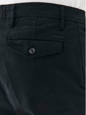 Guess Jeans Hlače M3YB27WFIO3 Črna Slim Fit