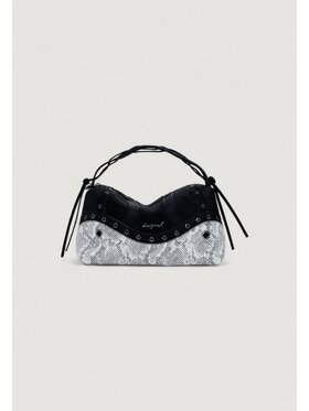 Desigual Desigual Torba BAG_SNAKE PATCH BERGAMO Czarny
