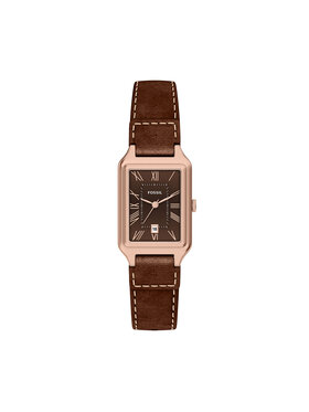 Fossil Fossil Zegarek Raquel ES5503 Brązowy ciemny