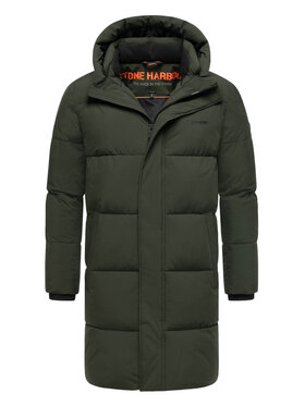 Stone Harbour Stone Harbour Kurtka zimowa Hadrieen Zielony Regular Fit