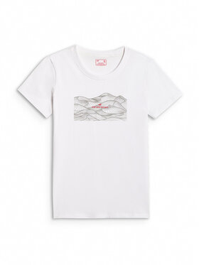 4F 4F T-Shirt TREKKING Biały Regular Fit