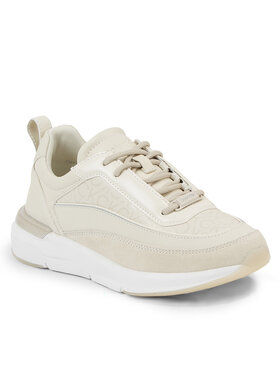 Calvin Klein Calvin Klein Tenisice Flexi Runner Lace Up - Epi Mono HW0HW01662 Bež