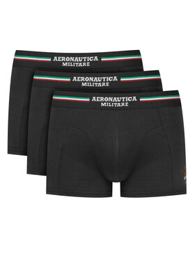 Aeronautica Militare Aeronautica Militare 3er-Set Boxershorts AM1UBX001T Schwarz