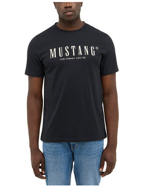 Mustang Mustang T-Shirt Style Austin Czarny Regular Fit