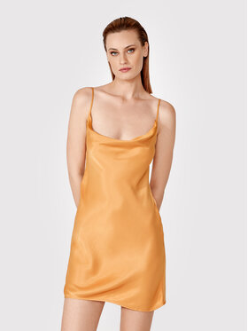 Simple Simple Kleid für den Alltag SUD018 Braun Regular Fit