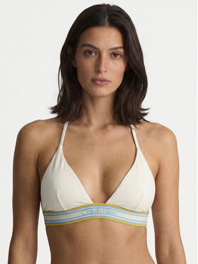 Calvin Klein Swimwear Calvin Klein Swimwear Bikini felső LV00Q61214 Krém
