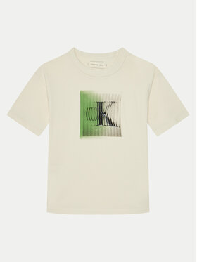 Calvin Klein Jeans Calvin Klein Jeans T-Shirt IB0IB02356 Béžová Regular Fit