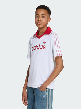 adidas adidas T-Shirt 164960 Biały Loose Fit