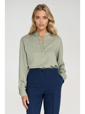 NIFE NIFE Halenka B194 Zelená Oversize