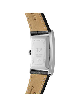 Daniel Wellington Ročna Ura Bound Black Crocodile DW00100697 Črna