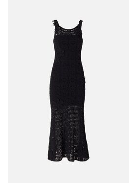 PINKO PINKO Sukienka codzienna Juncus Abito Czarny Slim Fit