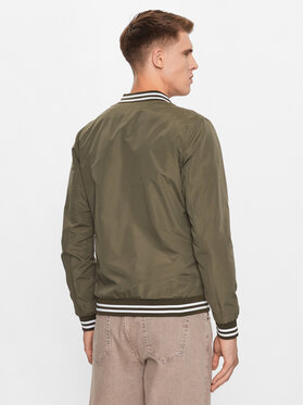 Jack&Jones Bomber Jakna Splash 12234723 Zelena Regular Fit