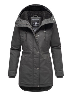 Navahoo Navahoo Kurtka zimowa Winterfunke Czarny Regular Fit