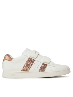 Geox Geox Tenisice J Eclyper Girl J45LRA 000BC C1ZH8 D Bijela