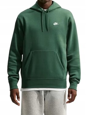 Nike Nike Bluza CLUB FN3859-323 Zielony Standard Fit
