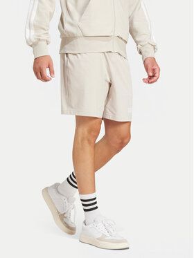 adidas adidas Športové kraťasy Essentials Linear JC9346 Béžová Regular Fit