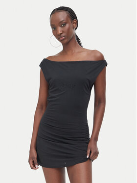Juicy Couture Juicy Couture Vsakodnevna obleka JCWED226330 Črna Slim Fit