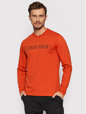 Calvin Klein Calvin Klein Manches longues Logo K10K104690 Rouge Regular Fit