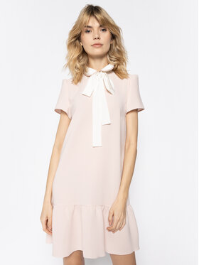 Red Valentino Red Valentino Koktejlové šaty TR3VAL15 Růžová Regular Fit