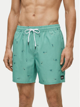 Quiksilver Quiksilver Szorty kąpielowe Stretch Printed Volley 16 EQYJV04217 Błękitny Regular Fit