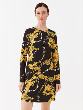 Versace Jeans Couture Versace Jeans Couture Každodenné šaty 75HAO9A1 Čierna Regular Fit