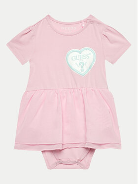 Guess Guess Детско боди S4GG09 K6YW0 Розов Regular Fit
