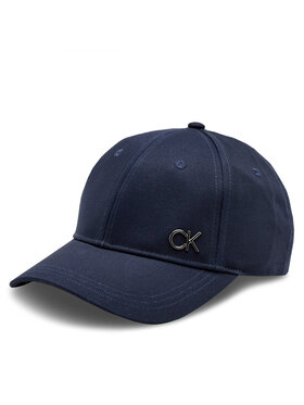 Calvin Klein Kapa S šiltom Ck Bombed Metal Bb Cap K50K510968 Mornarsko Modra