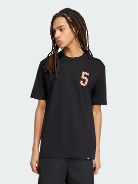 adidas adidas T-Shirt 165126 Czarny Regular Fit
