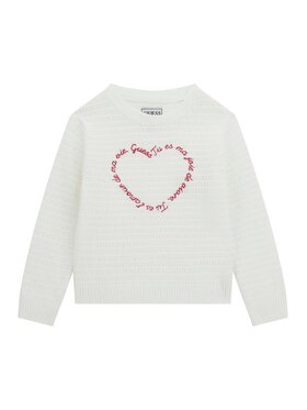Guess Kids Guess Kids Sweter 172405 Beżowy Classic Fit