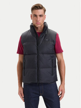 Calvin Klein Calvin Klein Kamizelka LV04LH504G Czarny Regular Fit