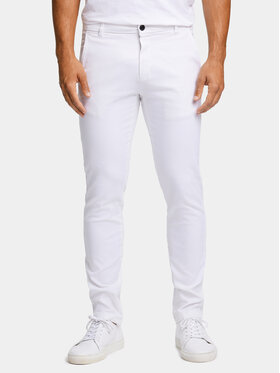 Lindbergh Lindbergh Chinos 30-005044 Weiß Slim Fit